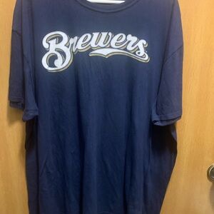 Milwaukee Brewers #71 Hader Men’s Tee size 3XL